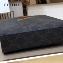 CELINE 賽琳-03 原單春夏新色 CABAS TRIOMPHE帆布花料MiNi號豎款手袋