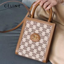 CELINE 賽琳 192082-06 原單春夏新色 CABAS托特包MINI迷你小號帆布購物袋