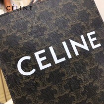 CELINE 賽琳 原單春夏新色 CABAS TRIOMPHE帆布花料MiNi號豎款手袋