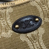 CELINE 賽琳 193952-01 正品級AVA TRIOMPHE復古帆布手袋復古腋下包lisa同款