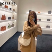CELINE 賽琳 193952-03 正品級AVA TRIOMPHE復古老花手袋復古腋下包lisa同款