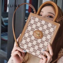 CELINE 賽琳 192082-06 原單春夏新色 CABAS托特包MINI迷你小號帆布購物袋