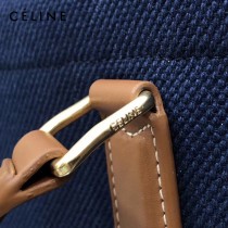 CELINE 賽琳-02 Tote黃棕色沙灘購物包