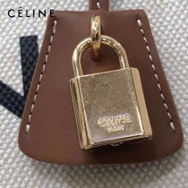 CELINE 賽琳-04 Tote黃棕色沙灘購物包