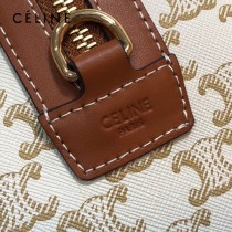CELINE 賽琳-02  原單新款TRIOMPHE帆布波士頓包