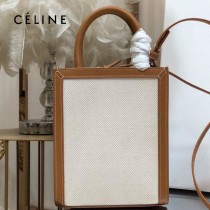 CELINE 賽琳 192082-02 原單春夏新色 CABAS托特包MINI迷你小號帆布購物袋