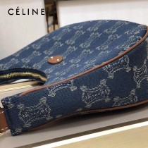 CELINE 賽琳 193952-02 正品級AVA TRIOMPHE復古帆布手袋復古腋下包lisa同款