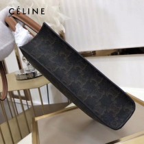 CELINE 賽琳 原單春夏新色 CABAS TRIOMPHE帆布花料MiNi號豎款手袋