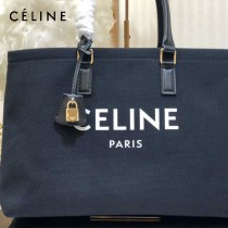 CELINE 賽琳-03 Tote黃棕色沙灘購物包