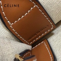 CELINE 賽琳 192082-08 原單春夏新色 CABAS托特包MINI迷你小號帆布購物袋