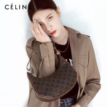 CELINE 賽琳 193952-04 正品級AVA TRIOMPHE復古老花手袋復古腋下包lisa同款