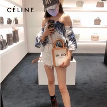 CELINE 賽琳 192082-01 原單春夏新色 CABAS托特包MINI迷你小號帆布購物袋