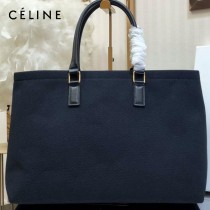 CELINE 賽琳-03 Tote黃棕色沙灘購物包