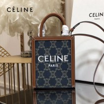 CELINE 賽琳 192082-04 原單春夏新色 CABAS托特包MINI迷你小號帆布購物袋