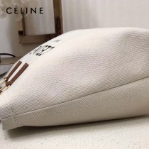 CELINE 賽琳-04 Tote黃棕色沙灘購物包