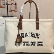 CELINE 賽琳 原单新款 Tote白色沙灘購物包