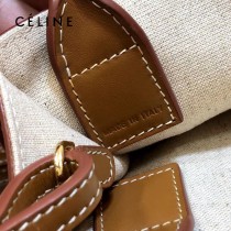 CELINE 賽琳 192082-06 原單春夏新色 CABAS托特包MINI迷你小號帆布購物袋