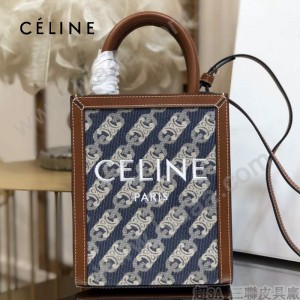 CELINE 賽琳 192082-010 原單春夏新色 CABAS托特包MINI迷你小號帆布購物袋