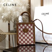 CELINE 賽琳 192082-07 原單春夏新色 CABAS托特包MINI迷你小號帆布購物袋