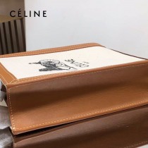 CELINE 賽琳 192082-02 原單春夏新色 CABAS托特包MINI迷你小號帆布購物袋