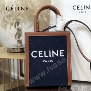 CELINE 賽琳 192082-03 原單春夏新色 CABAS托特包MINI迷你小號帆布購物袋