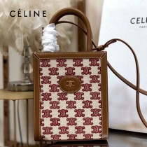 CELINE 賽琳 192082-07 原單春夏新色 CABAS托特包MINI迷你小號帆布購物袋