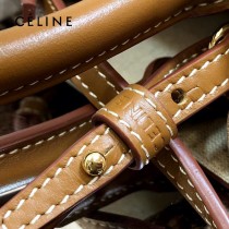 CELINE 賽琳 192082-07 原單春夏新色 CABAS托特包MINI迷你小號帆布購物袋