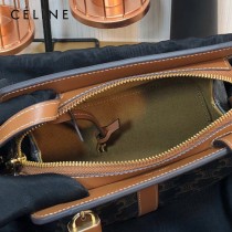 CELINE 賽琳 新款TEEN CABAS DE FRANCE標誌印花手袋