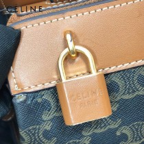 CELINE 賽琳 新款TEEN CABAS DE FRANCE標誌印花手袋