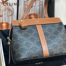 CELINE 賽琳 新款TEEN CABAS DE FRANCE標誌印花手袋