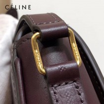 CELINE 賽琳 194143-3 CRECY 中號緞面牛皮革手袋