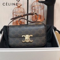 CELINE 賽琳 194143-01   Triomphe Shoulder Bag 最新款凱旋門腋下包肩背包
