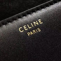 CELINE 賽琳 194143-5 CRECY 中號緞面牛皮革手袋
