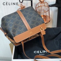 CELINE 賽琳 新款TEEN CABAS DE FRANCE標誌印花手袋