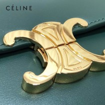 CELINE 賽琳 195263-03 原單 TRIOMPHE 牛皮革飾帶包