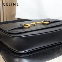 CELINE 賽琳 194143-5 CRECY 中號緞面牛皮革手袋