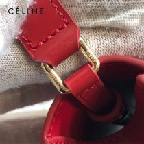 CELINE 賽琳 195263-04 原單 TRIOMPHE 牛皮革飾帶包