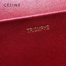 CELINE 賽琳 195263-04 原單 TRIOMPHE 牛皮革飾帶包
