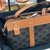 CELINE 賽琳 新款TEEN CABAS DE FRANCE標誌印花手袋