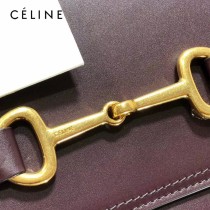 CELINE 賽琳 194143-3 CRECY 中號緞面牛皮革手袋
