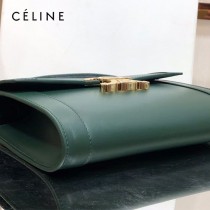 CELINE 賽琳 195263-03 原單 TRIOMPHE 牛皮革飾帶包