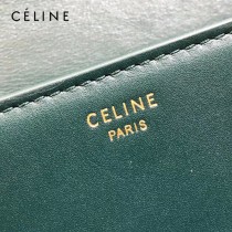 CELINE 賽琳 194143-1 CRECY 中號緞面牛皮革手袋
