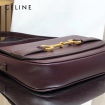 CELINE 賽琳 194143-3 CRECY 中號緞面牛皮革手袋
