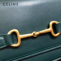 CELINE 賽琳 194143-1 CRECY 中號緞面牛皮革手袋
