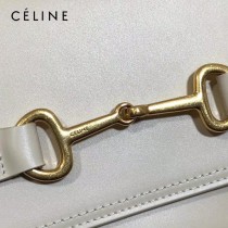 CELINE 賽琳 194143-2 CRECY 中號緞面牛皮革手袋