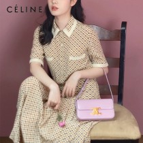 CELINE 賽琳 194143-003   Triomphe Shoulder Bag 最新款凱旋門腋下包肩背包