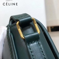 CELINE 賽琳 194143-1 CRECY 中號緞面牛皮革手袋