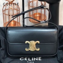 CELINE 賽琳 194143-001   Triomphe Shoulder Bag 最新款凱旋門腋下包肩背包