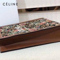 CELINE 賽琳 192082-001 原單 油画花卉系列 最新CABAS TRIOMPHE凯旋购物袋