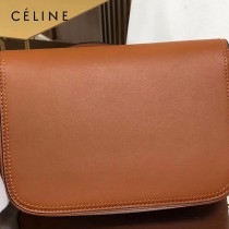 CELINE 賽琳 194143-4 CRECY 中號緞面牛皮革手袋